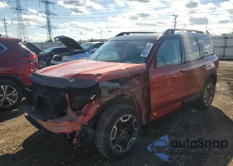 2022 Ford Bronco Sport Outer Banks из США, поврежденный, VIN 3FMCR9C61NRD16775